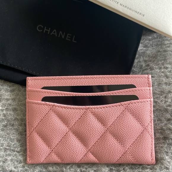 Chanel Classic Card Holder in Pink 22C - Picture 4 of 5